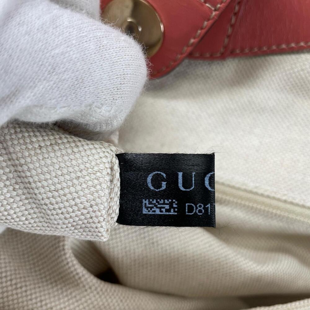 GUCCI Cream Leather Bag - Picture 12 of 16